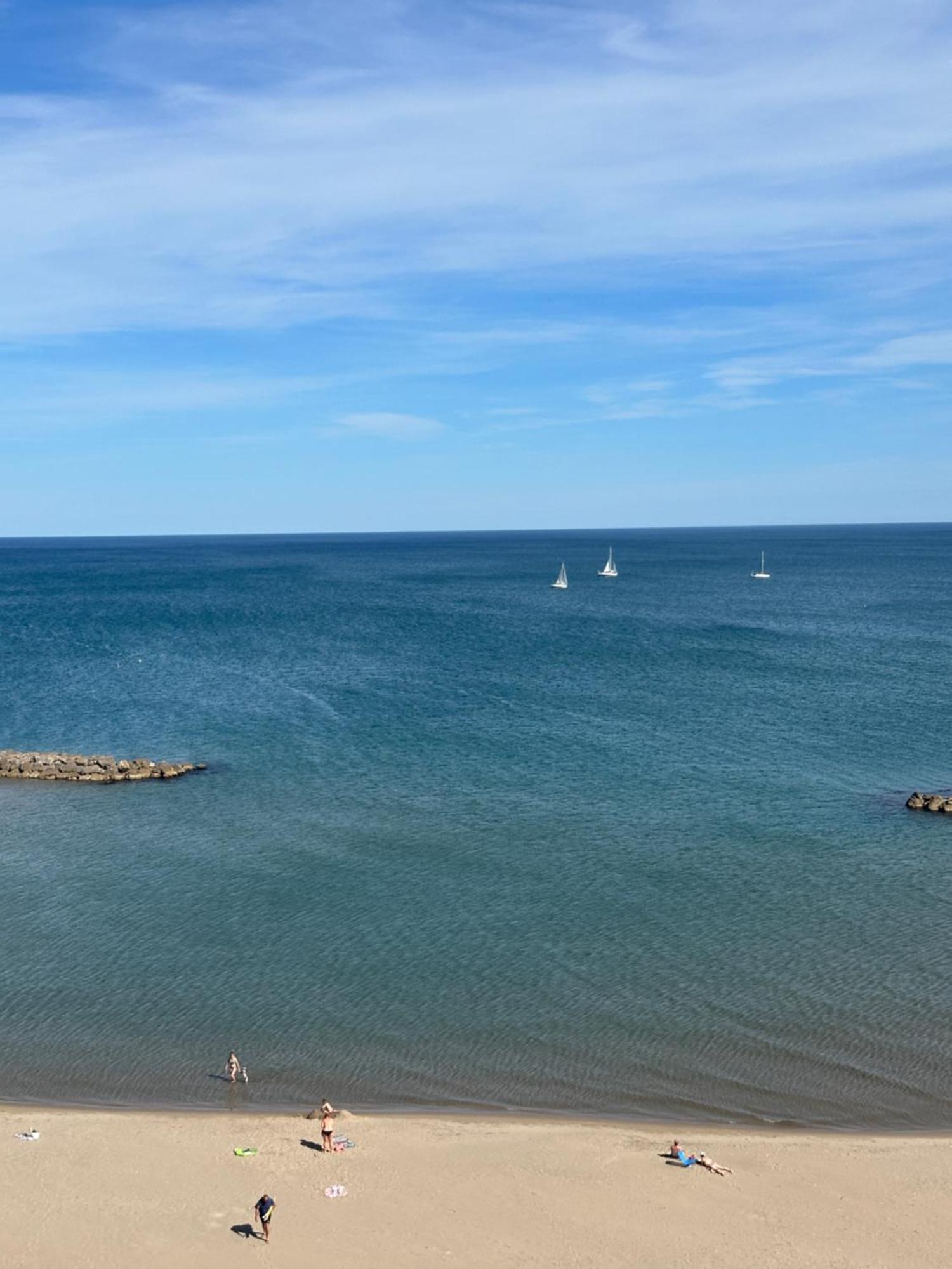 Appartamento La Tour Alba Valras-Plage Esterno foto
